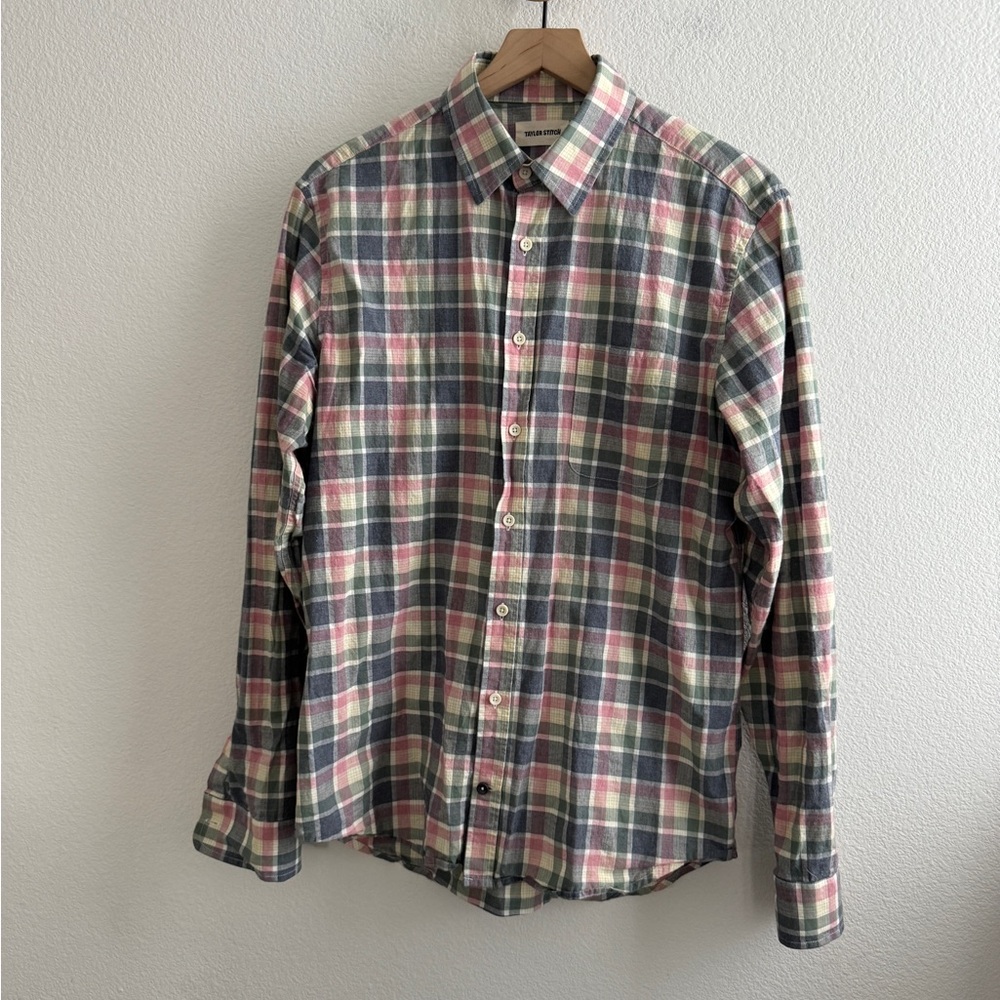 Taylor Stitch Button Up Plaid Shirt